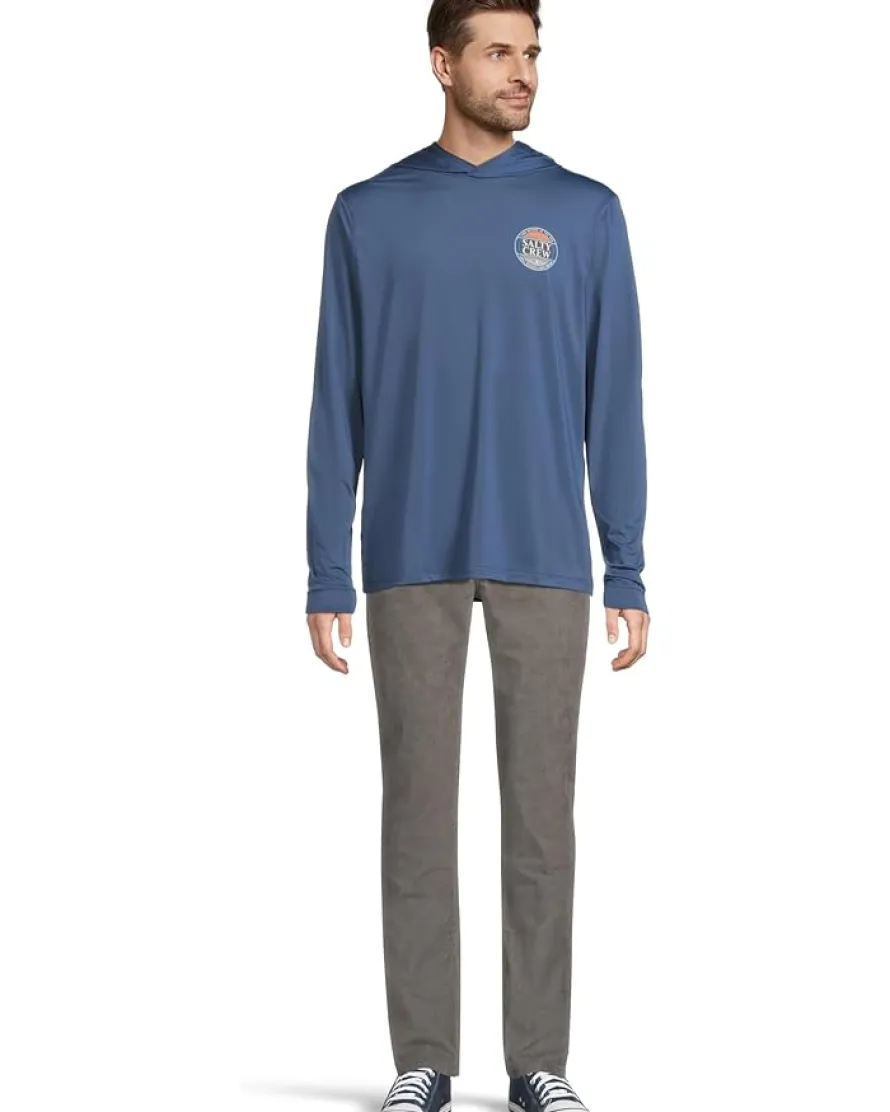 Salty Crew Simple Fade Hood Sunshirt Men's
