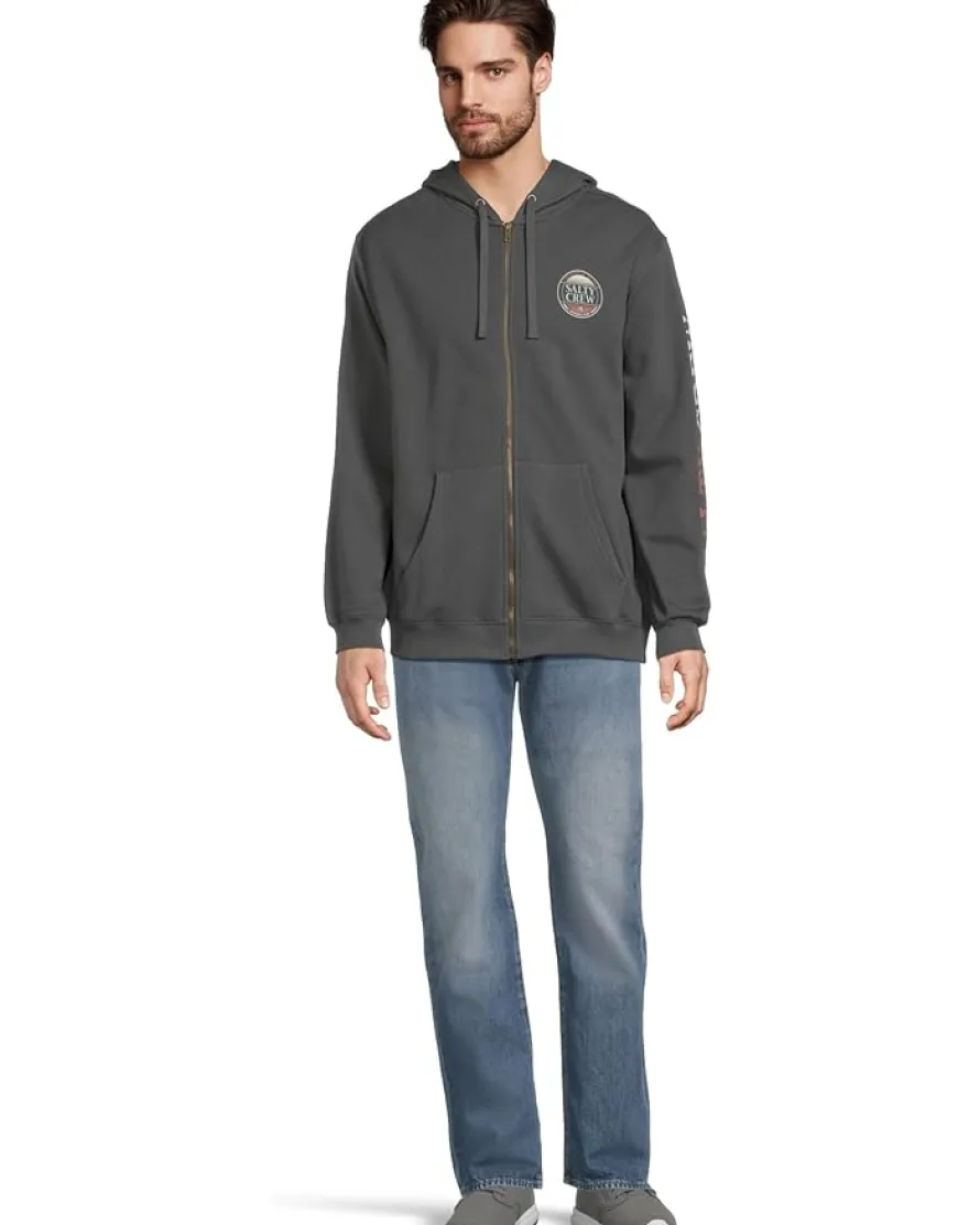 Salty Crew Simple Fade Zip Fleece Men's