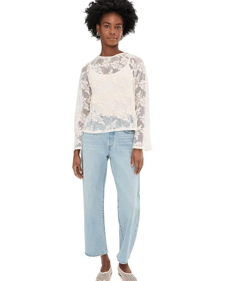 Sanctuary Boho Lace Top Women's