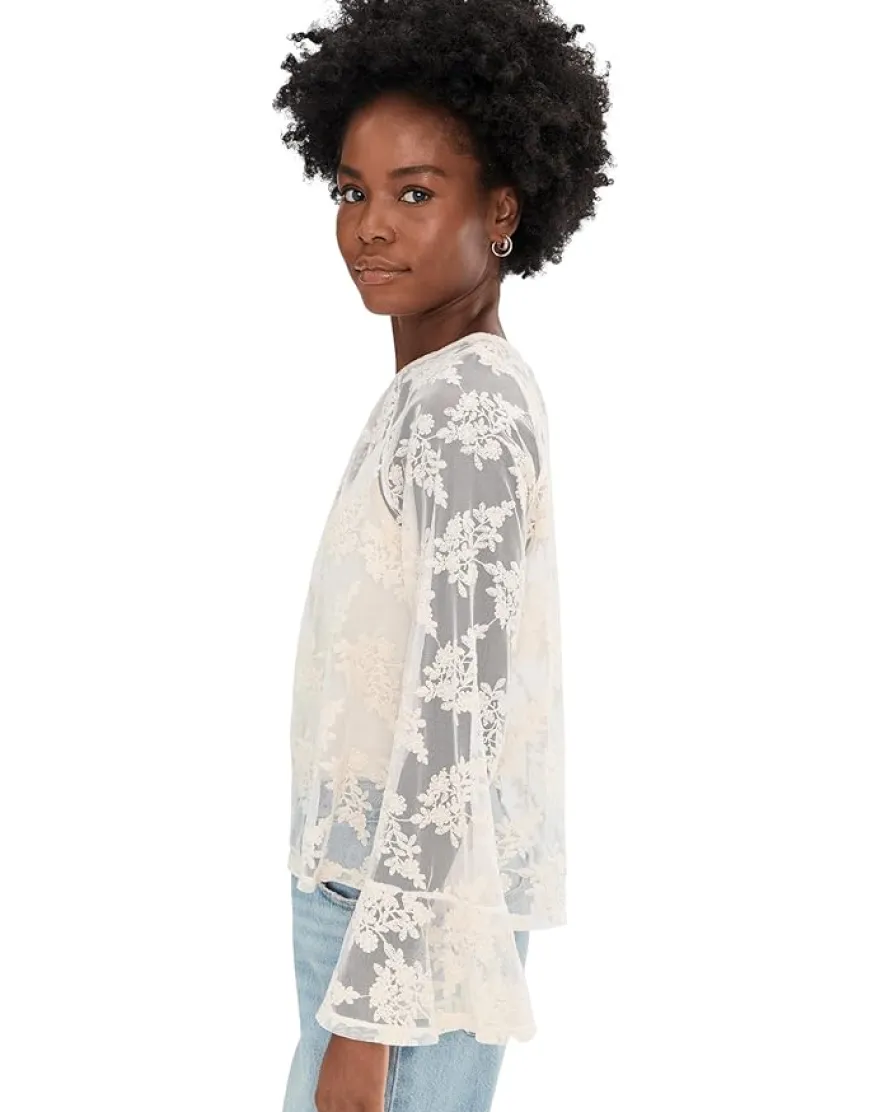 Sanctuary Boho Lace Top Women's