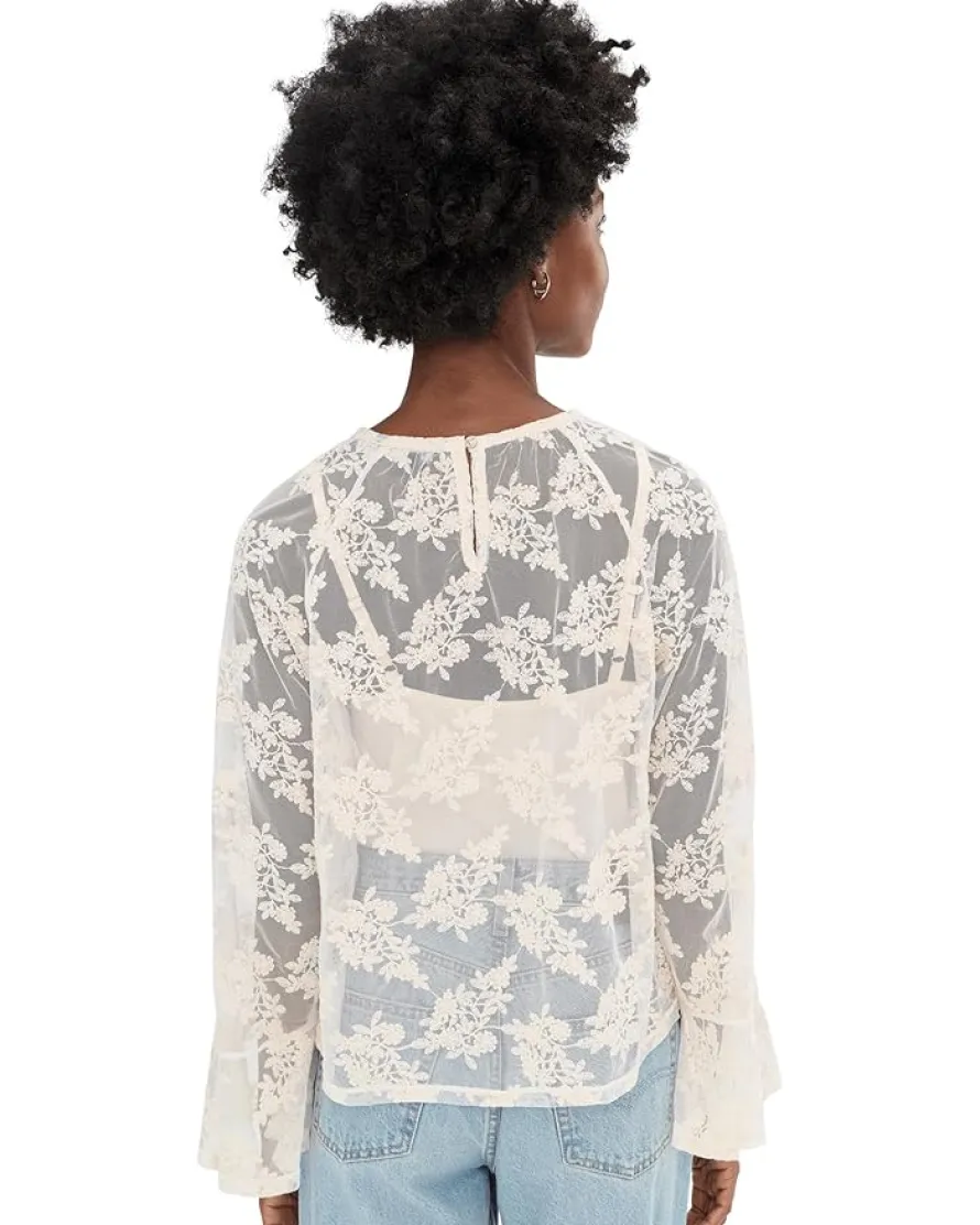 Sanctuary Boho Lace Top Women's