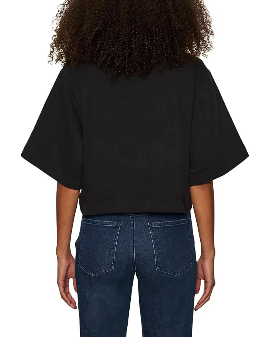 Sanctuary Embelished Semi Crop Tee Women's