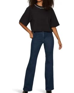 Sanctuary Embelished Semi Crop Tee Women's
