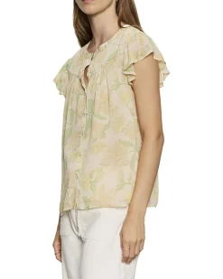 Sanctuary Free Spirited Ruffle Top Women's