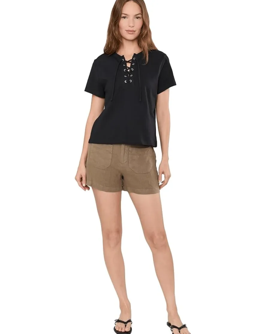 Sanctuary Lace-Up Timeless Tee Women's