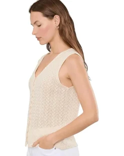 Sanctuary No Rush Button Front Tank Women's