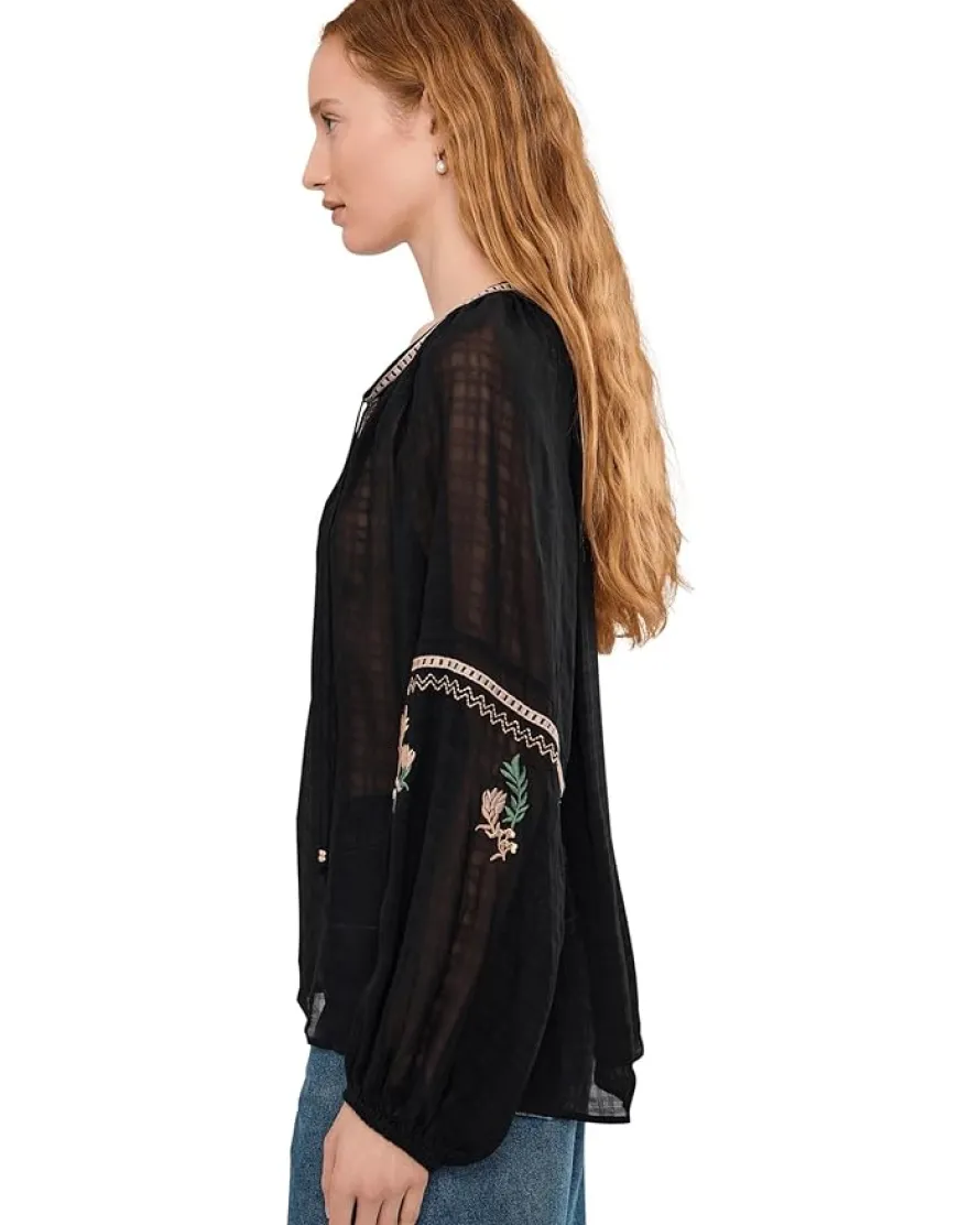 Sanctuary Raye Embroidered Blouse Women's