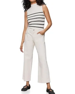 Sanctuary Ribbed Funnel Neck Top Women's