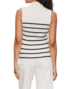 Sanctuary Ribbed Funnel Neck Top Women's