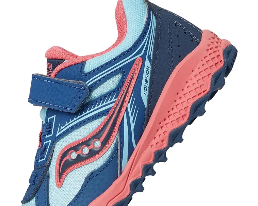 Saucony Kids Cohesion TR14 A/C Trail Running Shoes (Little Kid/Big Kid)