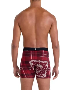 SAXX UNDERWEAR Droptemp Cooling Cotton Boxer Brief Fly Men's