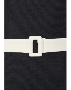 Seafolly Bandwave Belted Retro Tank One-Piece Women's