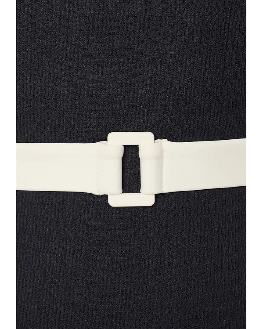 Seafolly Bandwave Belted Retro Tank One-Piece Women's