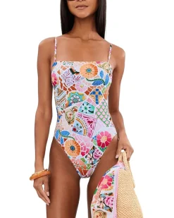Seafolly BeachBohème Square Neck One-Piece Women's