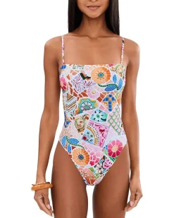 Seafolly BeachBohème Square Neck One-Piece Women's