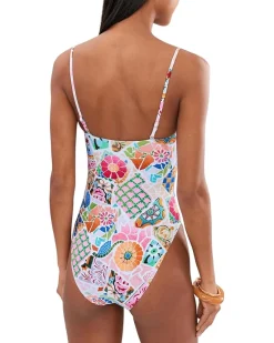 Seafolly BeachBohème Square Neck One-Piece Women's