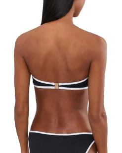 Seafolly Beach Bound Ring Front Bandeau Women's