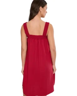 Seafolly Beach Edit Gathered Band Mini Dress Women's