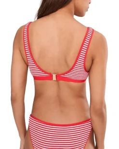 Seafolly Club House Zip Front Tank Top Women's