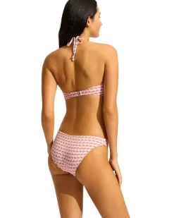 Seafolly Mala Ring Front Bandeau Women's