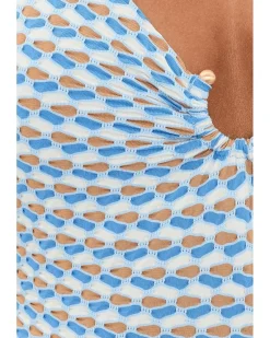 Seafolly Mala Ring Front Halter One-Piece Women's