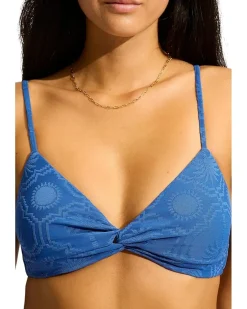 Seafolly Oasis Twist Front Bralette Women's