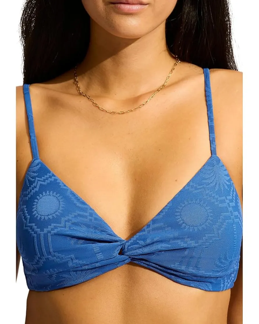 Seafolly Oasis Twist Front Bralette Women's