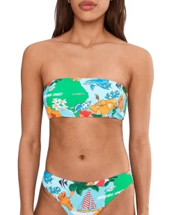 Seafolly Viva Vacation Bandeau Women's