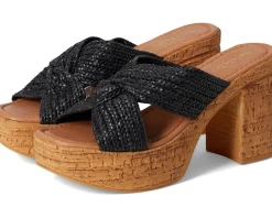 Seychelles Adorned Raffia Slide Sandal Women's