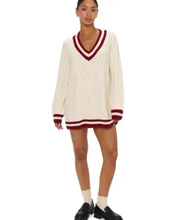 Show Me Your Mumu Tailgate Sweater Dress Women's