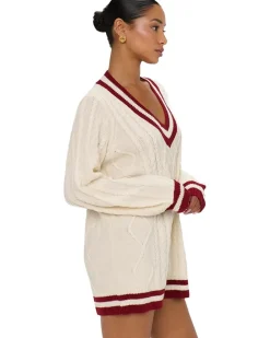Show Me Your Mumu Tailgate Sweater Dress Women's