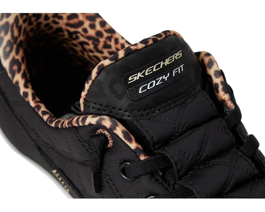 SKECHERS Contour Foam Cozy Fit Hands Free Slip-Ins Leopard Dream Women's