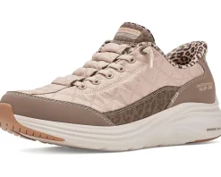 SKECHERS Contour Foam Cozy Fit Hands Free Slip-Ins Leopard Dream Women's