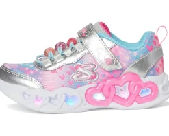 SKECHERS KIDS Infinite Heart Lights - Heart Jewels 303261l (Little Kid/Big Kid)
