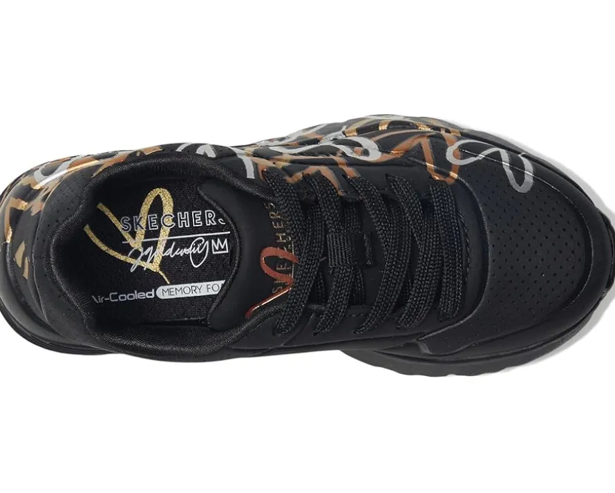 SKECHERS KIDS Uno Lite - Metallic Love 314067L (Little Kid/Big Kid)