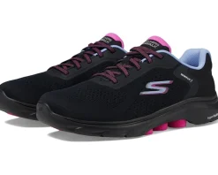SKECHERS Performance Go Walk 7 - Cosmic Waves Athletic Walking Sneaker Women's