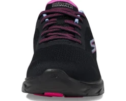 SKECHERS Performance Go Walk 7 - Cosmic Waves Athletic Walking Sneaker Women's