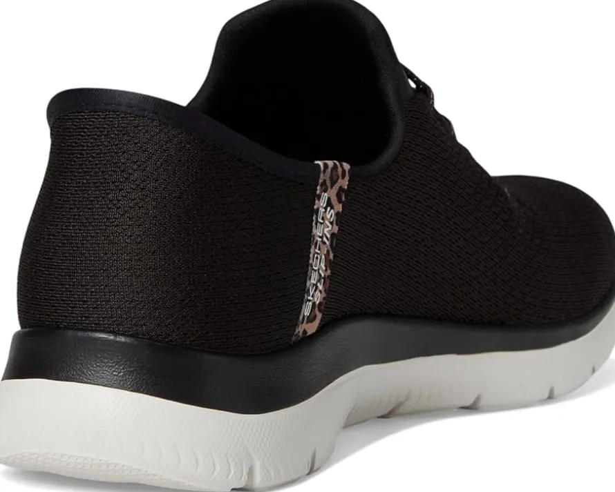 SKECHERS Summits Leopard Chic Hands Free Slip-INS Women's