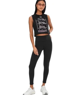 Spiritual Gangster Warrior Love Spirit Crop Tank Women's