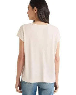 Splendid Arlo Sandwash Jersey Crew Tee Women's