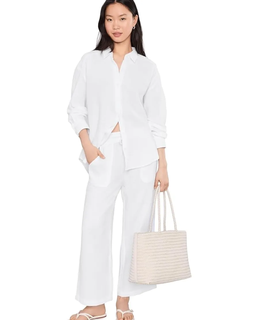 Splendid Ava Gauze Button-Down Women's