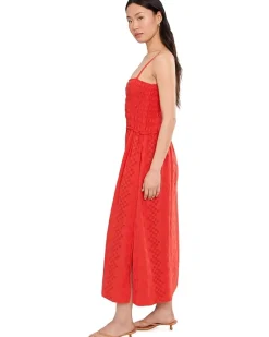 Splendid Kenzie Geo Eyelet Dress Women's