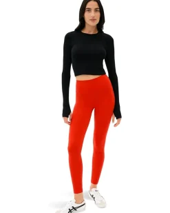 Splits59 Louise Rib Long Sleeve Crop Women's