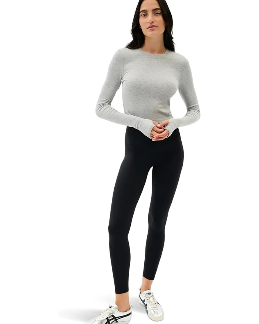 Splits59 Louise Rib Long Sleeve Crop Women's