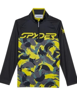 Spyder Kids Camo 1/2 Zip Top (Big Kid)