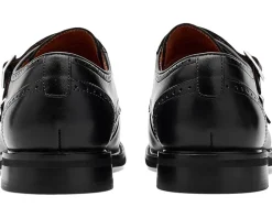 Stacy Adams Boswell Cap Toe Double Monk Strap Men's
