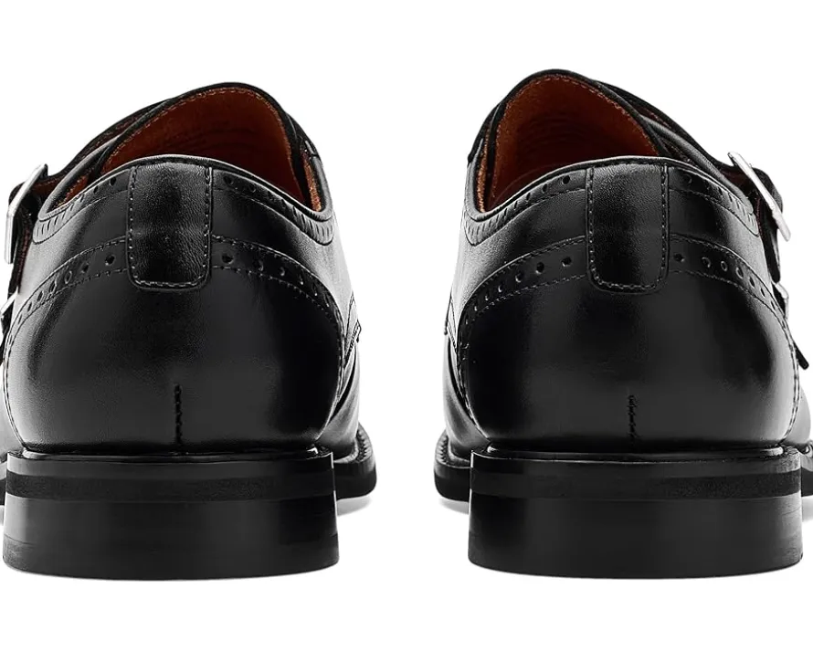Stacy Adams Boswell Cap Toe Double Monk Strap Men's