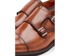 Stacy Adams Boswell Cap Toe Double Monk Strap Men's