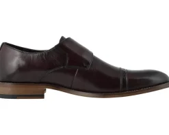 Stacy Adams Desmond Cap-Toe Monk-Strap Loafer Men's