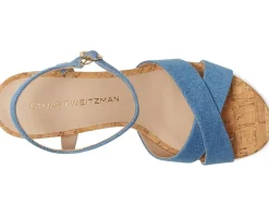 Stuart Weitzman Dayna Demi Wedge Women's